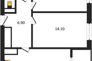 Фото №1: 2-комнатная квартира 60 м², 18/18 эт. - Краснодар, мкр. ЖК Первое Место,
