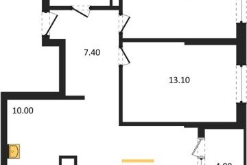 Фото №1: 2-комнатная квартира 66 м², 18/18 эт. - Краснодар, мкр. ЖК Первое Место,
