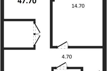 Фото №1: 1-комнатная квартира 47 м², 15/16 эт. - Краснодар, мкр. Догма Парк,