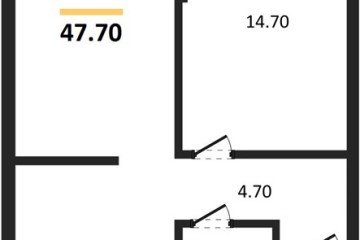 Фото №1: 1-комнатная квартира 47 м², 15/16 эт. - Краснодар, мкр. Догма Парк, ул. Марины Цветаевой, 34