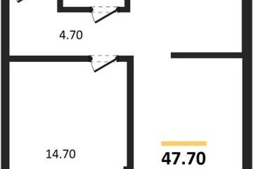 Фото №1: 1-комнатная квартира 47 м², 11/16 эт. - Краснодар, мкр. Догма Парк, ул. Марины Цветаевой, 33