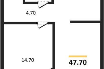 Фото №1: 1-комнатная квартира 47 м², 15/16 эт. - Краснодар, мкр. Догма Парк, ул. Марины Цветаевой, 33