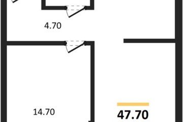 Фото №1: 1-комнатная квартира 47 м², 11/16 эт. - Краснодар, мкр. Догма Парк, ул. Марины Цветаевой, 35