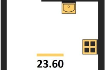 Фото №1: Студия 23 м², 2/16 эт. - Краснодар, мкр. Догма Парк, ул. Марины Цветаевой, 36