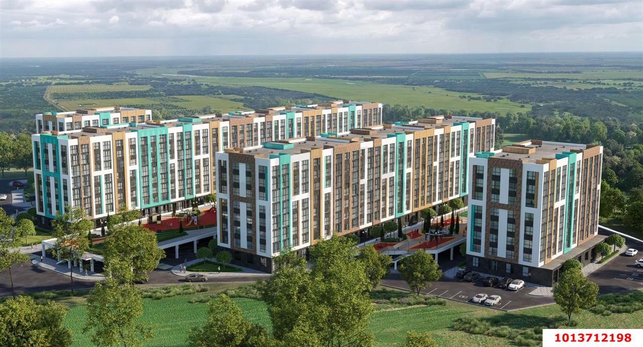 Фото №3: 1-комнатная квартира 43&nbsp;м², 5/9&nbsp;эт. - Краснодар, Прикубанский внутригородской округ, жилой комплекс Событие, мкр. жилой комплекс Западный Город, ул. Крылатская, 17/1