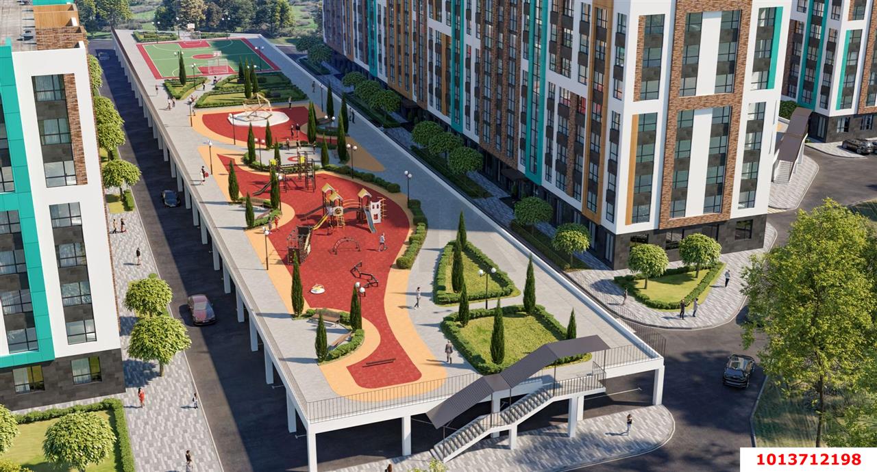 Фото №2: 1-комнатная квартира 43&nbsp;м², 5/9&nbsp;эт. - Краснодар, Прикубанский внутригородской округ, жилой комплекс Событие, мкр. жилой комплекс Западный Город, ул. Крылатская, 17/1