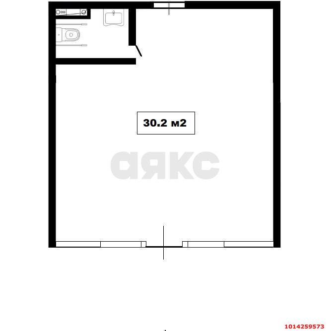 Фото №5: Торговое помещение 30&nbsp;м², 1/1&nbsp;эт. - Краснодар, Прикубанский внутригородской округ, мкр. жилой комплекс Дыхание, ул. Лётчика Позднякова, 2сВ