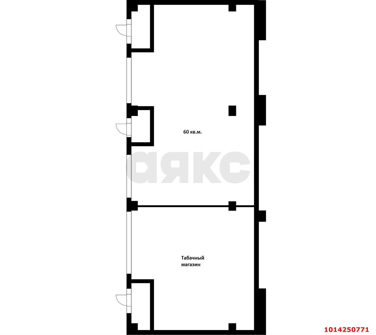 Фото №4: Торговое помещение 60&nbsp;м², 1/1&nbsp;эт. - Краснодар, мкр. Карасунский внутригородской округ, ул. Трудовой Славы