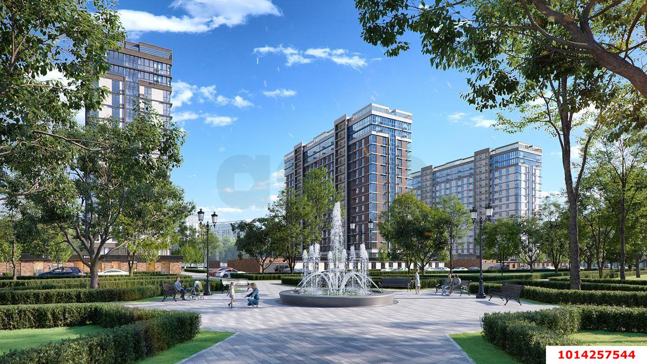 Фото №5: 1-комнатная квартира 44&nbsp;м², 16/16&nbsp;эт. - Краснодар, Прикубанский внутригородской округ, мкр. Догма Парк, ул. Марины Цветаевой, 2