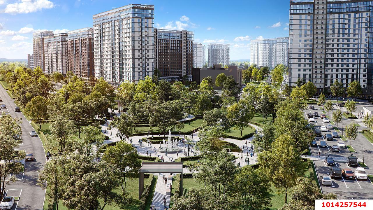Фото №6: 1-комнатная квартира 44&nbsp;м², 16/16&nbsp;эт. - Краснодар, Прикубанский внутригородской округ, мкр. Догма Парк, ул. Марины Цветаевой, 2