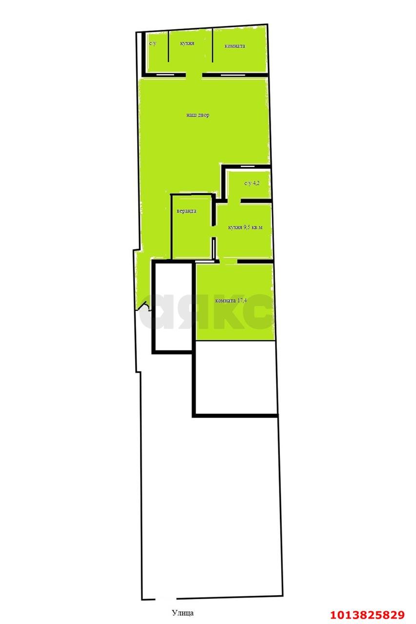 Фото №9: Часть дома 57 м² + 2.76 сот. - Краснодар, Дубинка, ул. Нижняя, 37