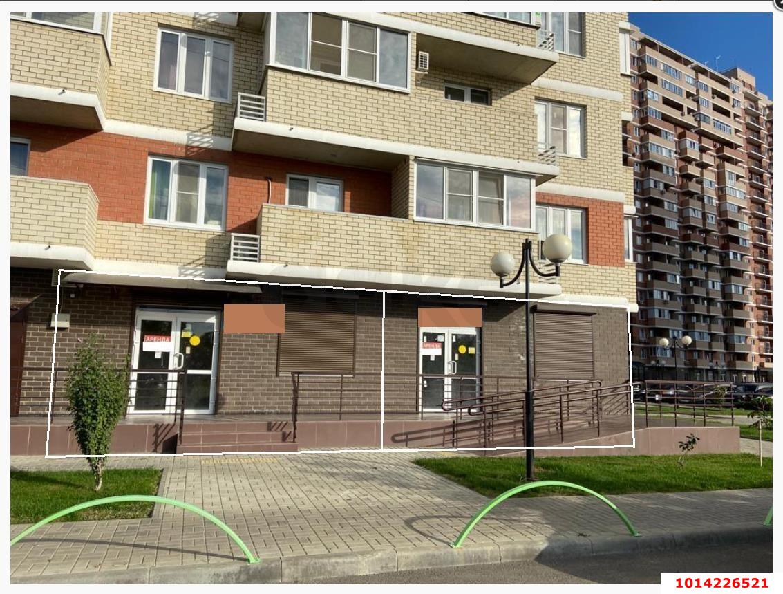 Фото №1: Торговое помещение 42&nbsp;м², 1/18&nbsp;эт. - Краснодар, Карасунский внутригородской округ, Гидростроителей, мкр. жилой комплекс Премьера, ул. Автолюбителей, 1/7к1