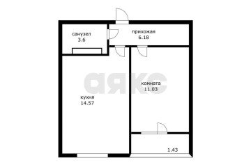 Фото №5: 1-комнатная квартира 35 м² - Краснодар, мкр. жилой комплекс Смородина, ул. имени Владимира Жириновского, 1к1