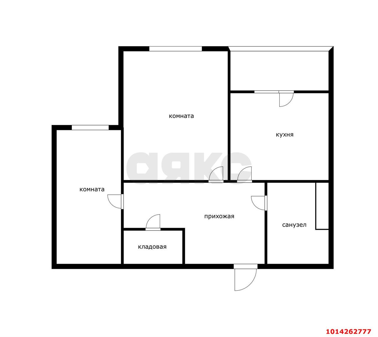 Фото №20: 2-комнатная квартира 78 м² - Краснодар, Камвольно-суконный Комбинат, ул. Сормовская, 13