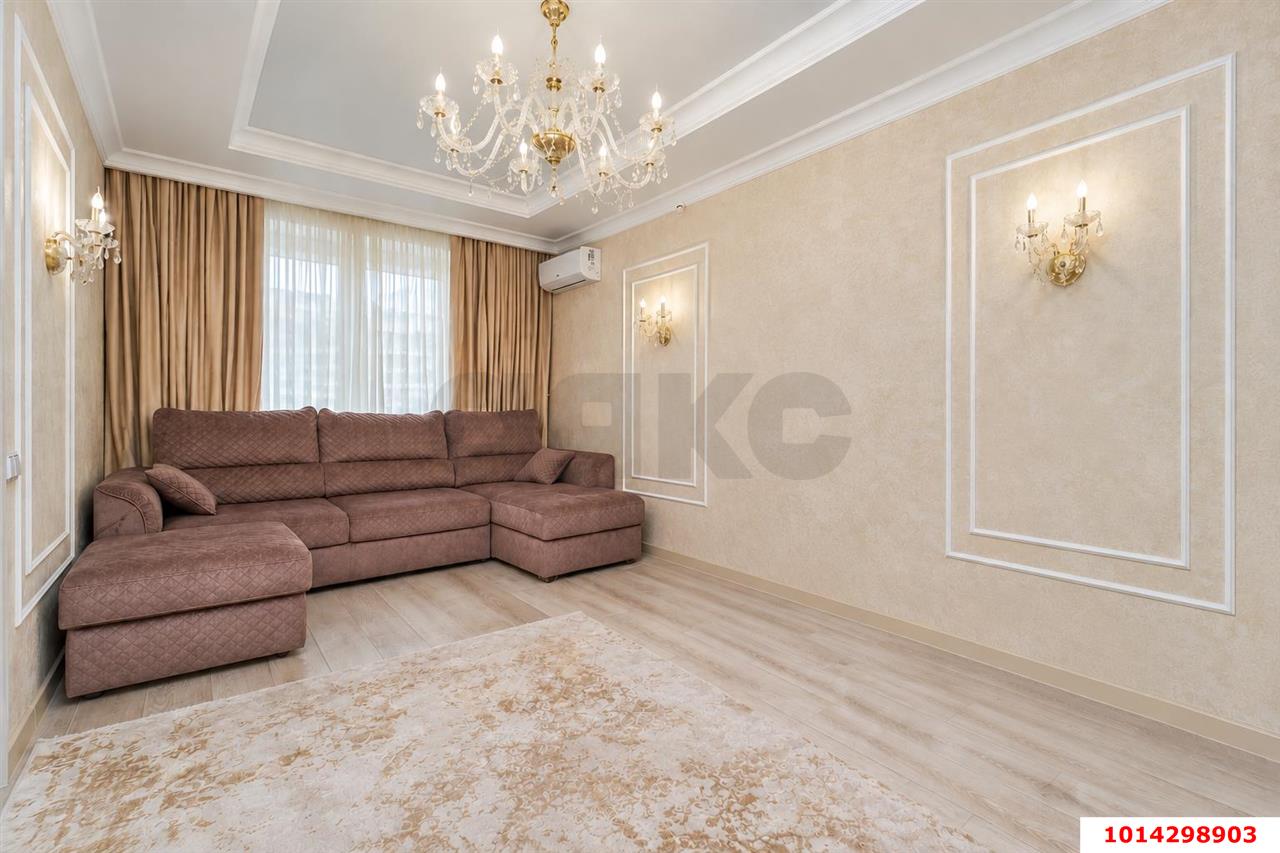 Фото №8: 3-комнатная квартира 90&nbsp;м², 20/24&nbsp;эт. - Краснодар, Прикубанский внутригородской округ, Фестивальный, ЖК Трио, мкр. Солнечный, ул. Казбекская, 5
