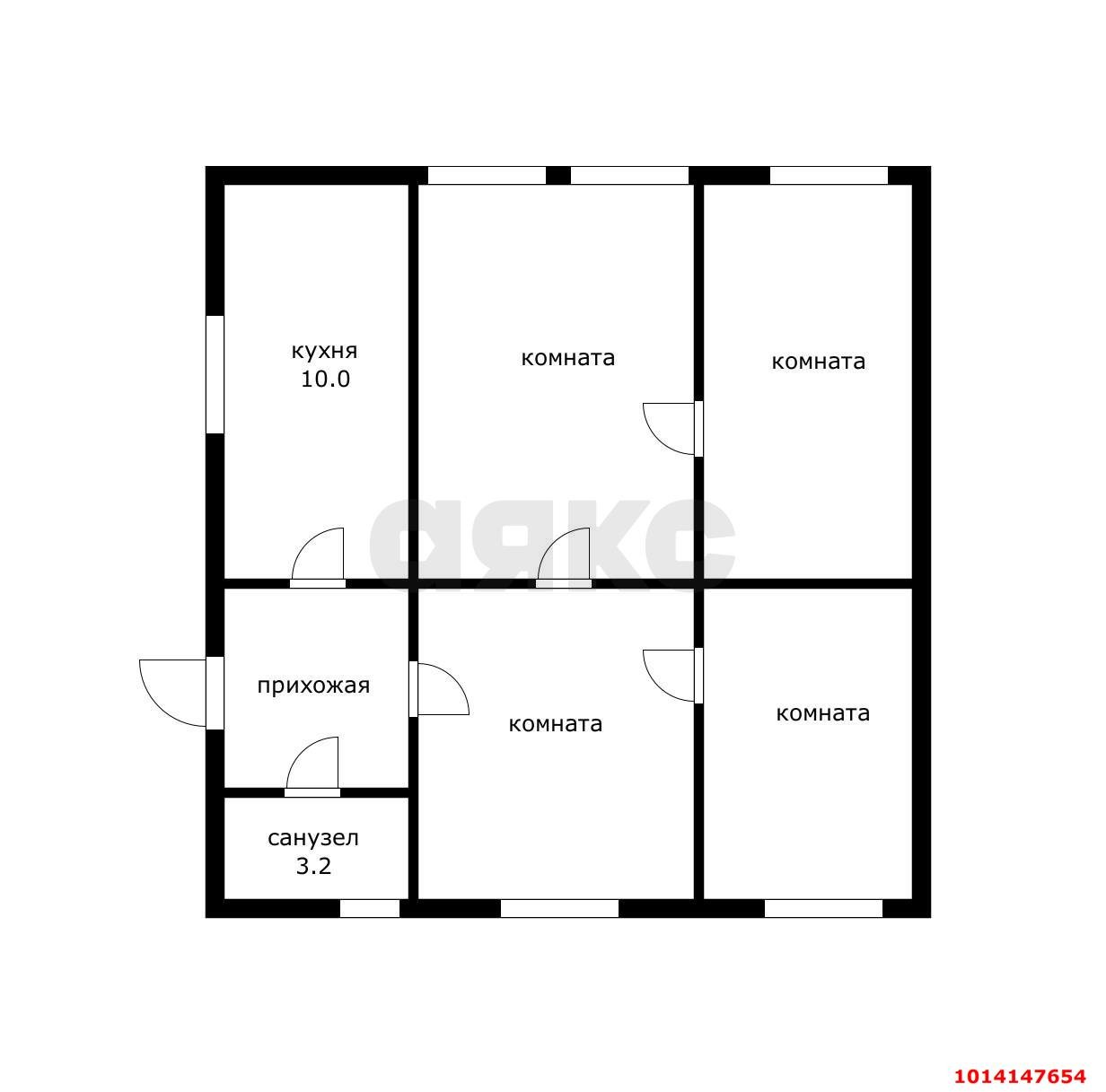 Фото №10: Дом 73&nbsp;м² + 10&nbsp;сот., 1&nbsp;эт. - отделения № 2 СКЗНИИСиВ, мкр. Прикубанский внутригородской округ, ул. Малиновая, 12