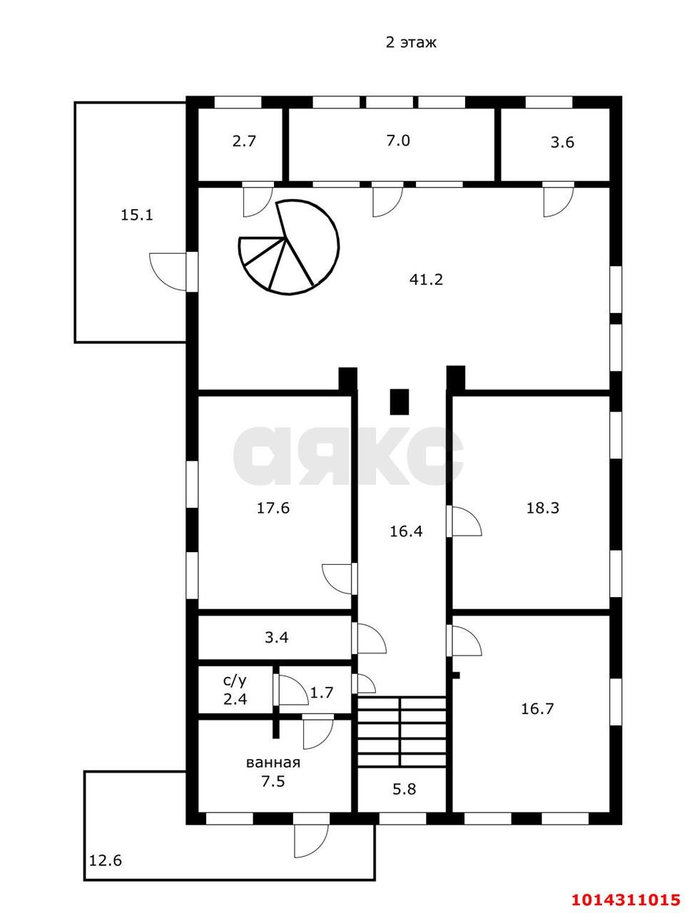 Фото №19: Дом 389&nbsp;м² + 7.8&nbsp;сот., 3&nbsp;эт. - Старокорсунская, мкр. Карасунский внутригородской округ, ул. Мира, 6