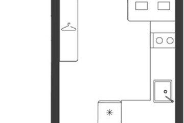 Фото №1: Студия 24 м², 5/18 эт. - Краснодар, мкр. квартал Самолёт 7,