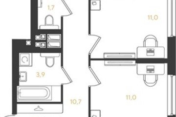 Фото №1: 3-комнатная квартира 77 м², 5/18 эт. - Краснодар, мкр. квартал Самолёт 7,