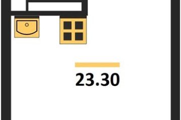 Фото №1: Студия 23 м², 2/9 эт. - Краснодар, мкр. Прикубанский внутригородской округ,