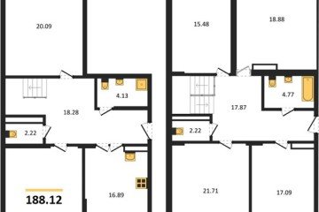 Фото №1: 5+-комнатная квартира 188&nbsp;м², 19/20&nbsp;эт. - Краснодар, мкр. жилой комплекс Кино, ул. Уральская, 100/5