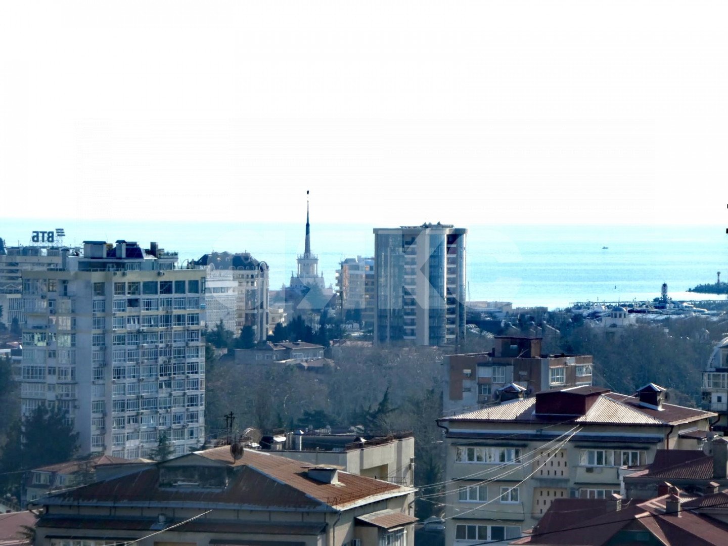 Фото №13: 2-комнатная квартира 58&nbsp;м², 7/17&nbsp;эт. - Сочи, Центральный, Гагарина, мкр. Новый Сочи, ул. Цюрупы, 32