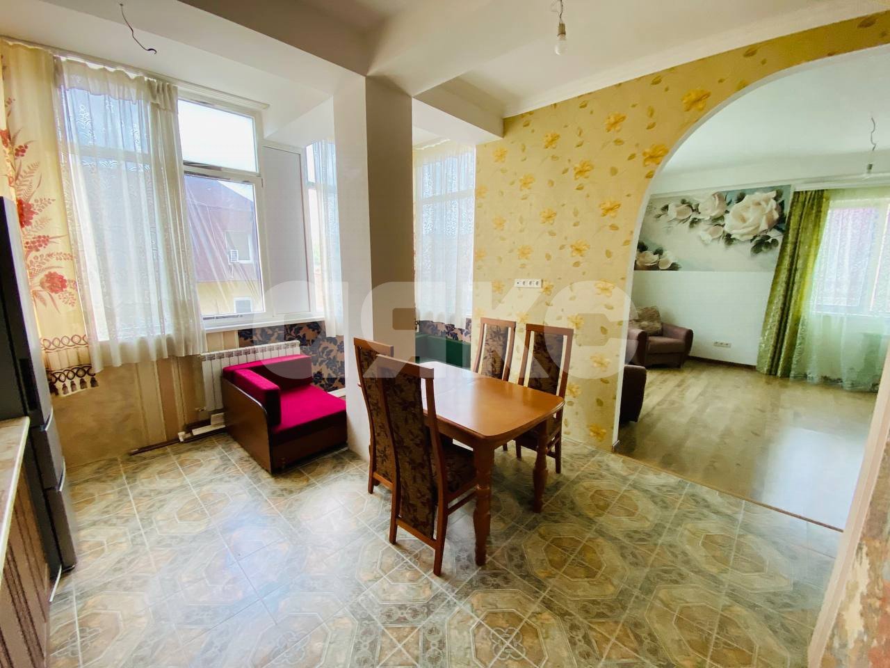 Фото №2: 2-комнатная квартира 49&nbsp;м², 3/5&nbsp;эт. - Сочи, Центральный, Донская, мкр. СТ Прохлада, ул. Тимирязева, 5