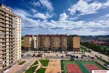 Фото №1: 2-комнатная квартира 60&nbsp;м², 3/16&nbsp;эт. - Краснодар, мкр. жилой комплекс Дыхание, ул. Лётчика Позднякова, 2к12