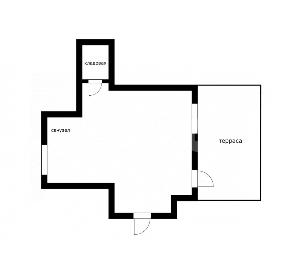 Фото №22: 2-комнатная квартира 94&nbsp;м², 4/4&nbsp;эт. - Сочи, р. Центральный, пер. Морской, 12