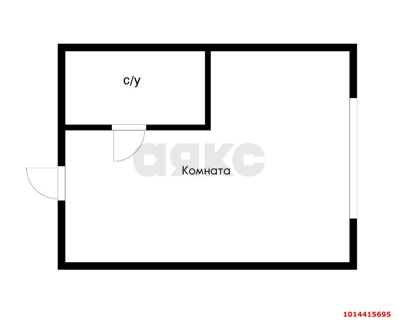 Фото №10: Студия 17&nbsp;м², 3/4&nbsp;эт. - Яблоновский, ул. Морская, 3