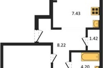 Фото №1: 2-комнатная квартира 85 м², 6/9 эт. - Краснодар, мкр. жилой комплекс Югге,