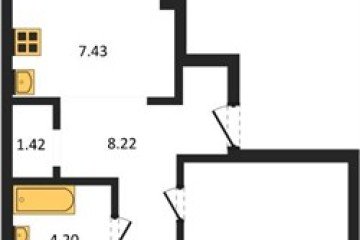 Фото №1: 2-комнатная квартира 85 м², 7/9 эт. - Краснодар, мкр. жилой комплекс Югге,