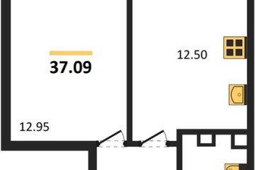 Фото №1: 1-комнатная квартира 39 м², 1/9 эт. - Краснодар, мкр. жилой комплекс Югге,
