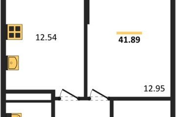 Фото №1: 1-комнатная квартира 44 м², 2/9 эт. - Краснодар, мкр. жилой комплекс Югге,