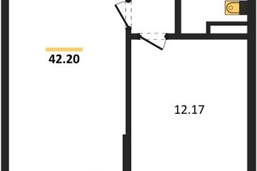 Фото №1: 1-комнатная квартира 44 м², 2/9 эт. - Краснодар, мкр. жилой комплекс Югге,