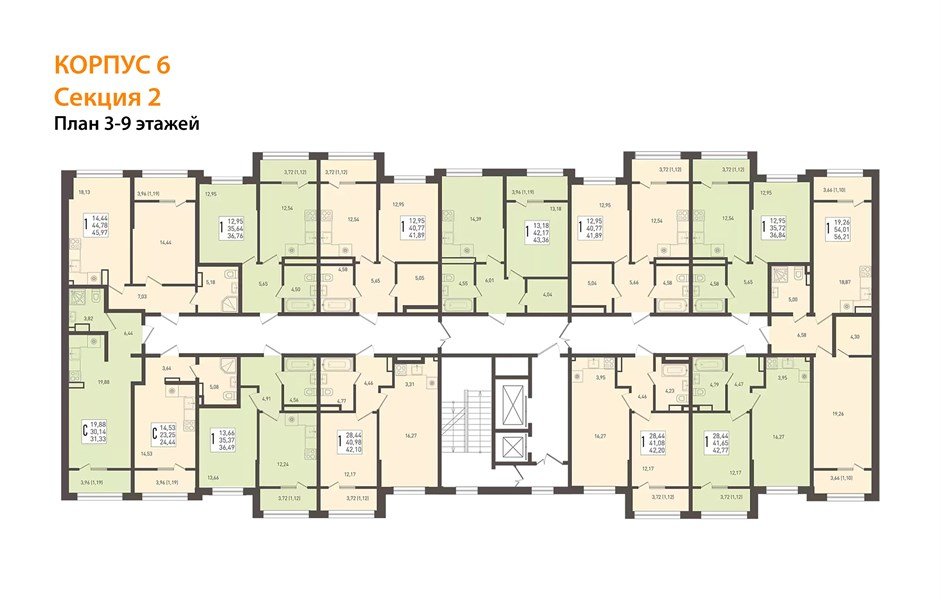 Фото №4: Студия 34&nbsp;м², 4/9&nbsp;эт. - Краснодар, Прикубанский внутригородской округ, мкр. жилой комплекс Югге