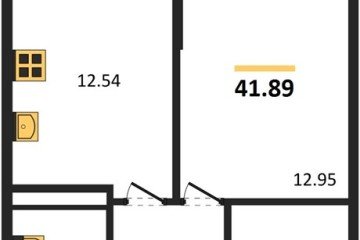 Фото №1: 1-комнатная квартира 44 м², 5/9 эт. - Краснодар, мкр. жилой комплекс Югге,