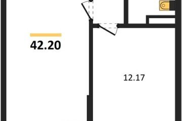 Фото №1: 1-комнатная квартира 44 м², 5/9 эт. - Краснодар, мкр. жилой комплекс Югге,
