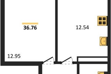 Фото №1: 1-комнатная квартира 39 м², 9/9 эт. - Краснодар, мкр. жилой комплекс Югге,