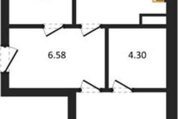Фото №1: 1-комнатная квартира 61 м², 4/9 эт. - Краснодар, мкр. жилой комплекс Югге,