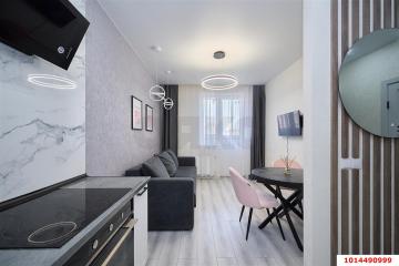 Фото №1: 1-комнатная квартира 34 м², 11/16 эт. - Краснодар, мкр. жилой комплекс Самолёт-4, ул. Ивана Беличенко, 95к1