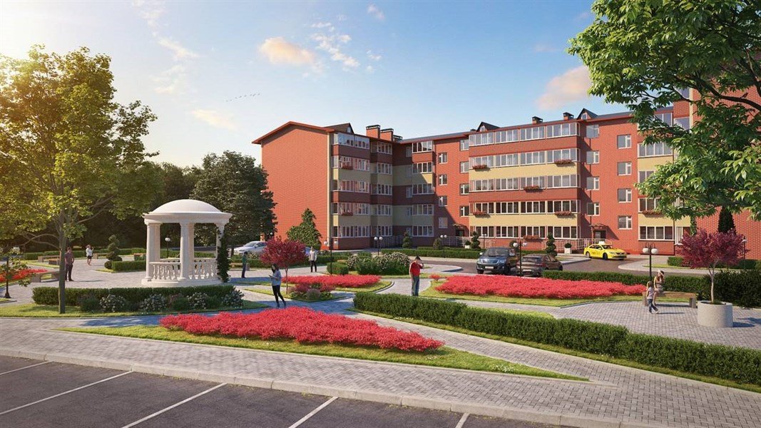 Фото №4: 1-комнатная квартира 35&nbsp;м², 5/5&nbsp;эт. - Новая Адыгея, мкр. жилой комплекс Дарград