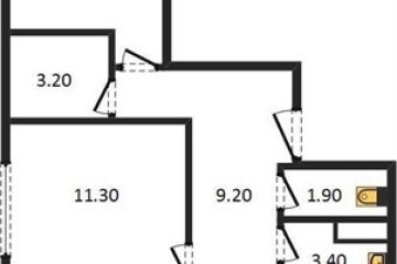 Фото №1: 3-комнатная квартира 73 м², 3/16 эт. - Краснодар, мкр. жилой комплекс Самолёт, ул. Западный Обход, 39/2к6