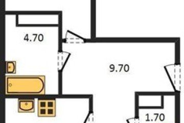 Фото №1: 2-комнатная квартира 67 м², 15/16 эт. - Краснодар, мкр. жилой комплекс Самолёт, ул. Западный Обход, 39/2к4