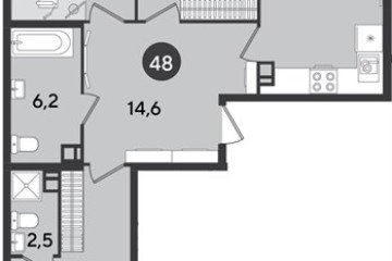 Фото №1: 3-комнатная квартира 92 м², 3/9 эт. - Краснодар, мкр. Парк Победы,