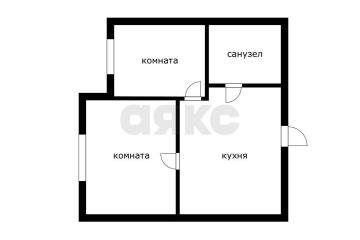 Фото №1: 2-комнатная квартира 38 м², -1/5 эт. - Знаменский, мкр. жилой комплекс Первомайский, ул. Первомайская, 36/1
