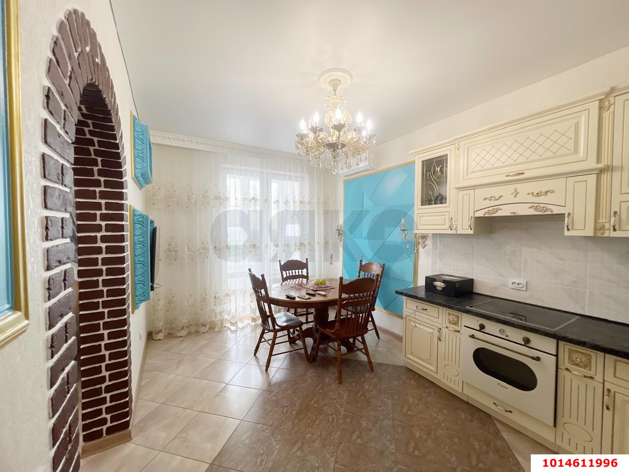 Фото №1: 1-комнатная квартира 53&nbsp;м², 19/24&nbsp;эт. - Краснодар, Центральный внутригородской округ, Черёмушки, мкр. ЖК Фонтаны, ул. Воронежская, 47Дк1