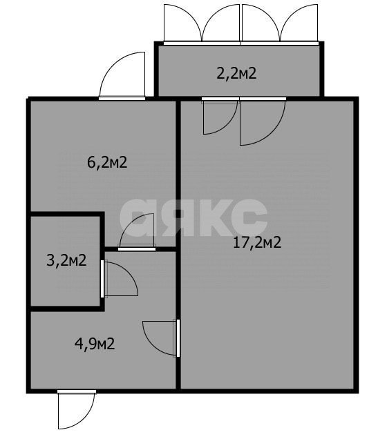 Фото №18: 1-комнатная квартира 33&nbsp;м², 1/5&nbsp;эт. - Анапа, мкр. 12-й, ул. Стахановская, 3