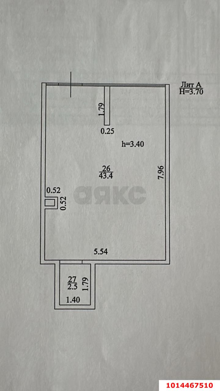 Фото №7: Торговое помещение 45&nbsp;м², 1/16&nbsp;эт. - Краснодар, Прикубанский внутригородской округ, Россинского, мкр. жилой комплекс Альпы, ул. Командорская, 6