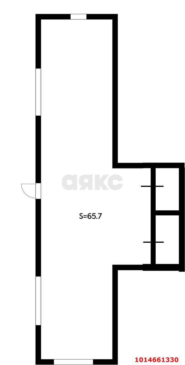 Фото №8: Торговое помещение 65&nbsp;м², 1/10&nbsp;эт. - Краснодар, Прикубанский внутригородской округ, мкр. Музыкальный, ул. Агрохимическая, 136/1